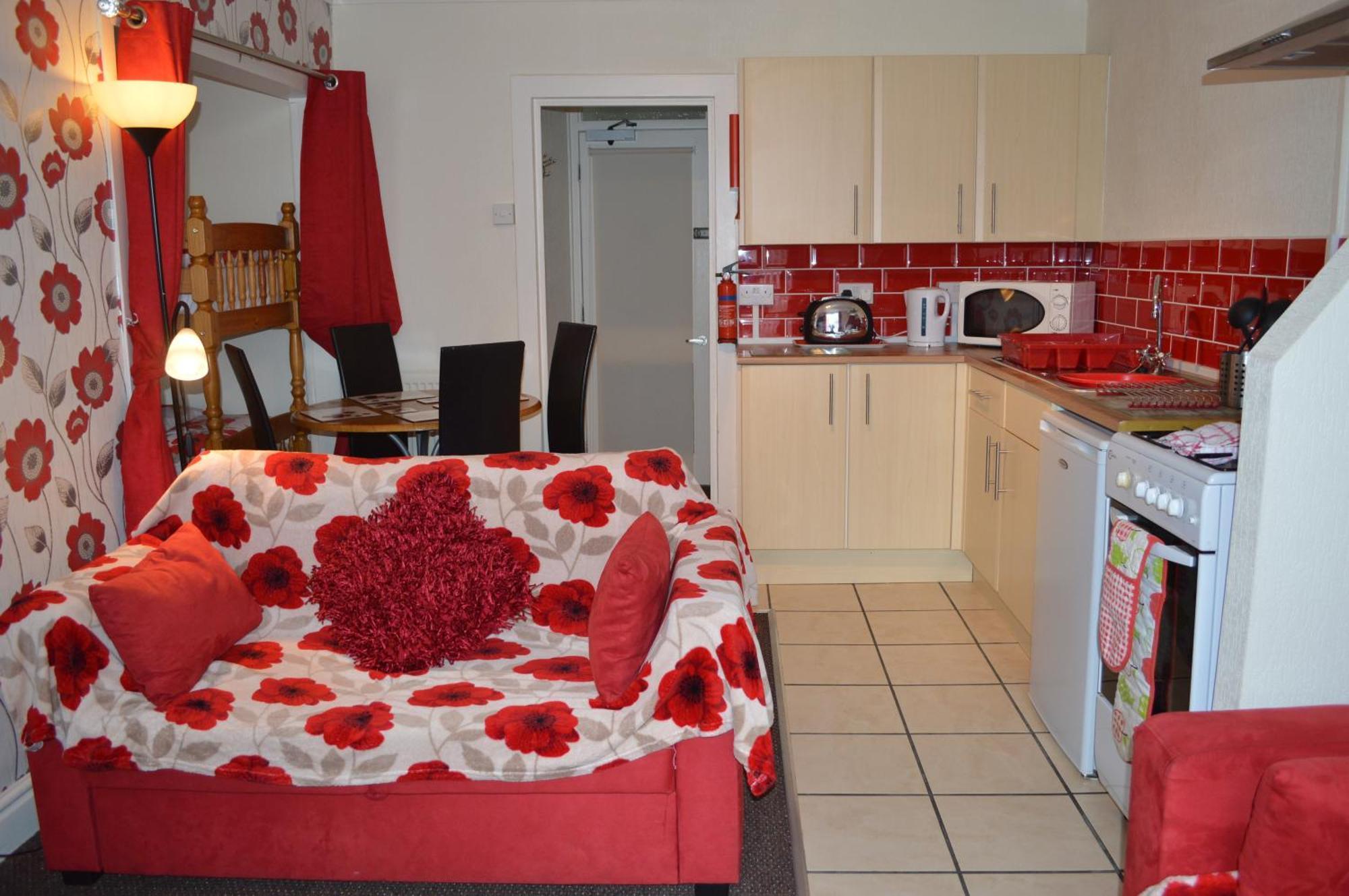 Ayrton House Holiday Apartments Blackpool Oda fotoğraf