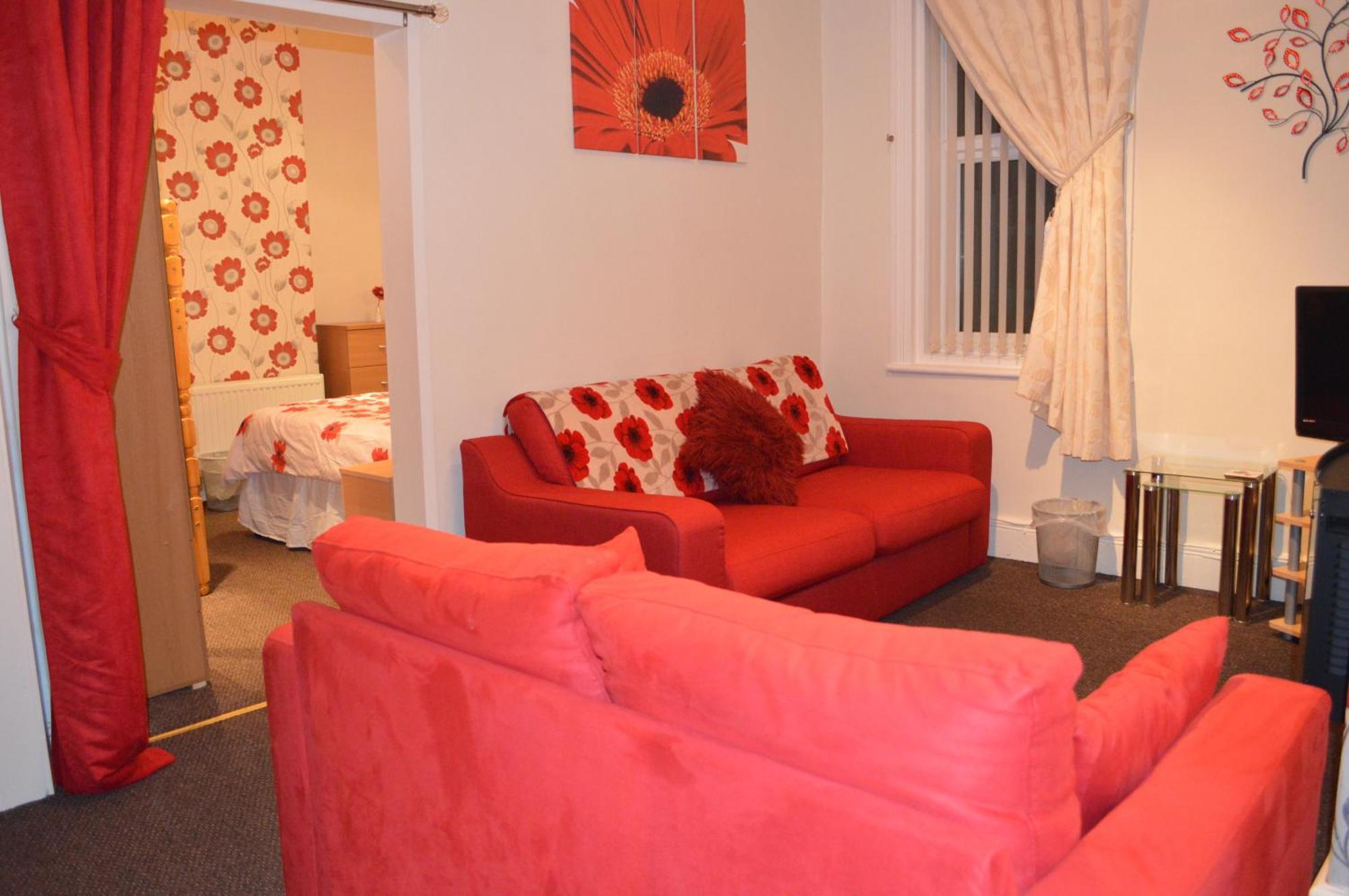 Ayrton House Holiday Apartments Blackpool Oda fotoğraf